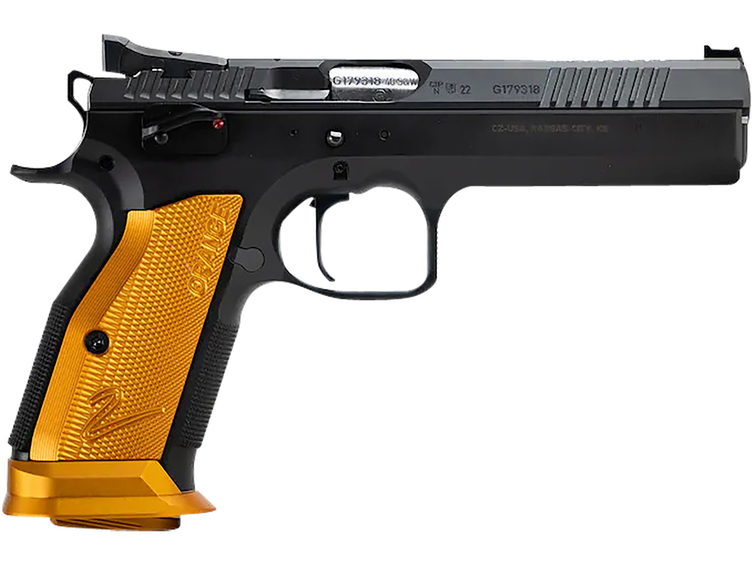 CZ-75 Tactical Sport 2, Orange, 9mm