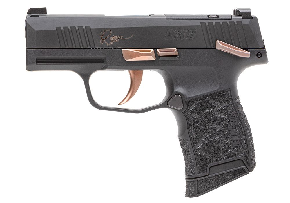 Sig Sauer P365 Rose .380ACP, Night Sights, Nitron, Micro-Compact - Manual Safety 