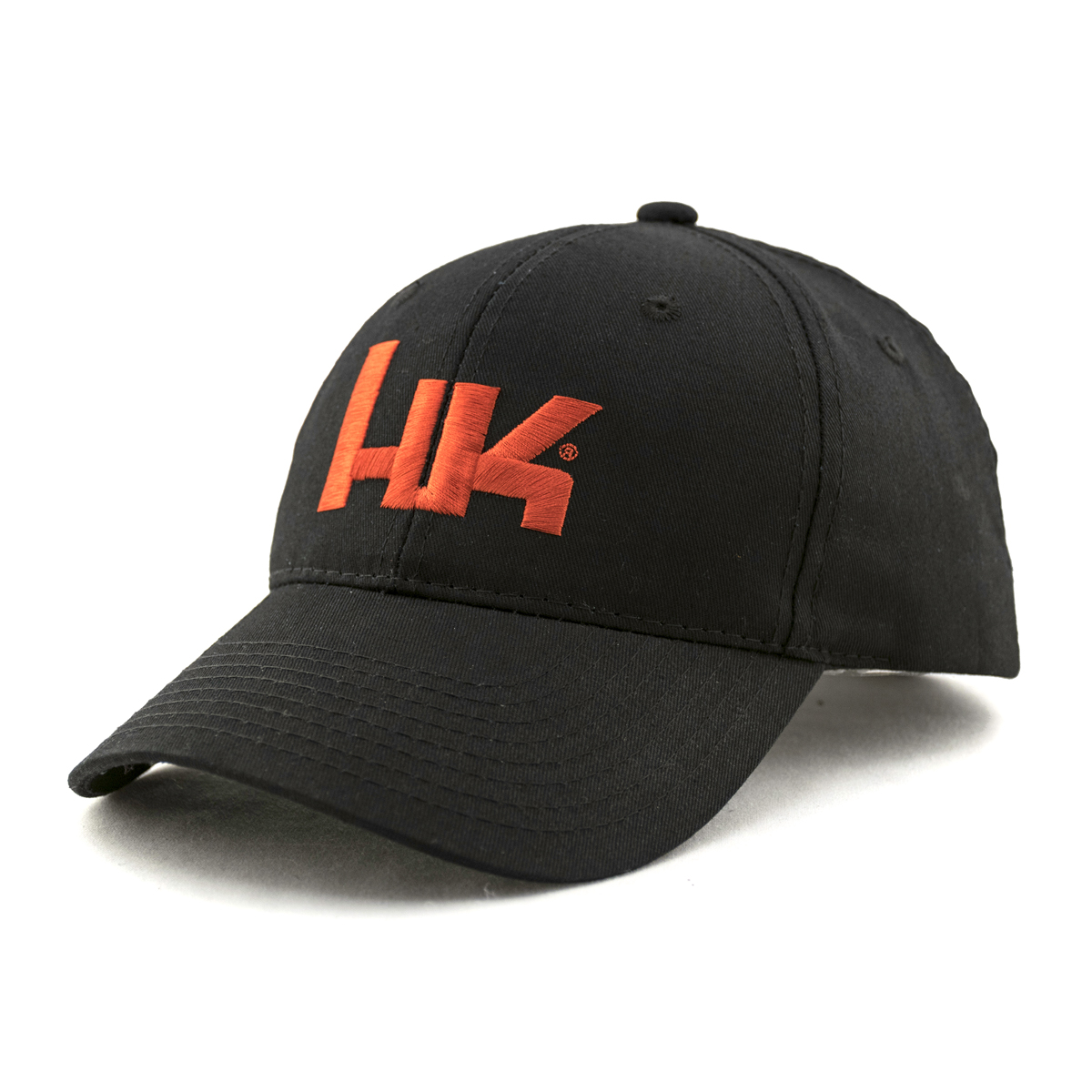 HK Hat w/red logo - Black 