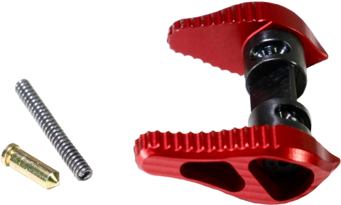 Timber Creek Outdoors Ambidextrous Safety Selector - AR15 - RED