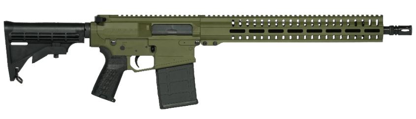 CMMG MK3 RIFLE, SPECIAL MAKE UP, SNIPER GREEN, .308