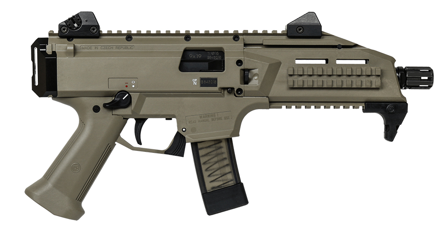 CZ Scorpion EVO 9mm Pistol – FDE CZ Scorpion EVO 9mm Pistol – FDE