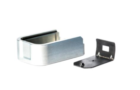 Mec-Gar Adapter - PLUS 2 for Metal Floorplate - Aluminum, Gray