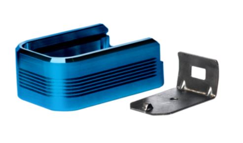 Mec-Gar Adapter - PLUS 2 for Polymer Floorplate - Aluminum, Blue