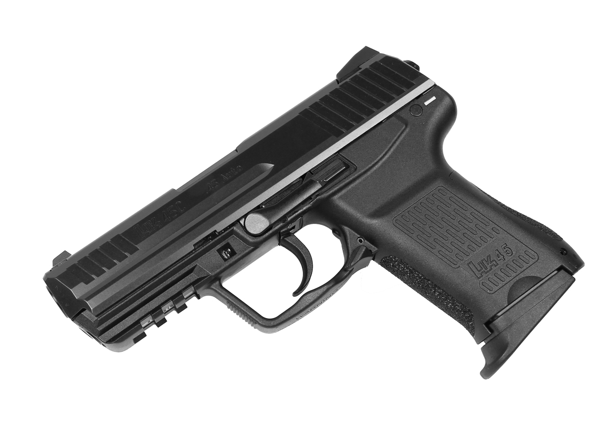 H&K HK45C Compact .45ACP, V7 LEM, Fixed Sights 
