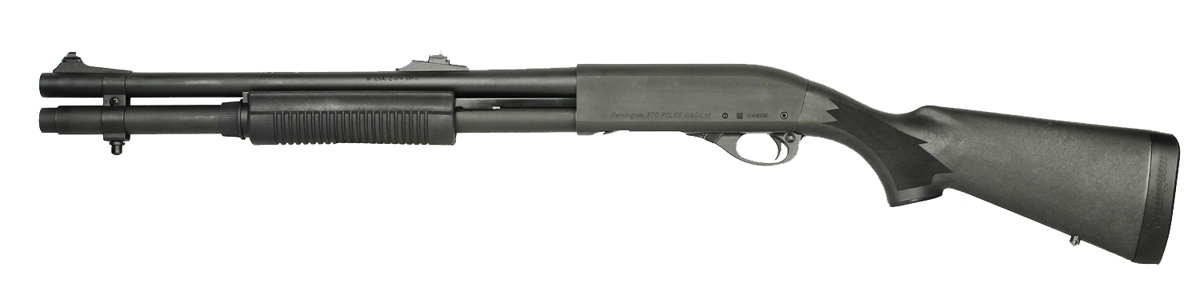 870 Police Magnum 12 GA 18 Matte Wood Stock, Kings Online, Columbia