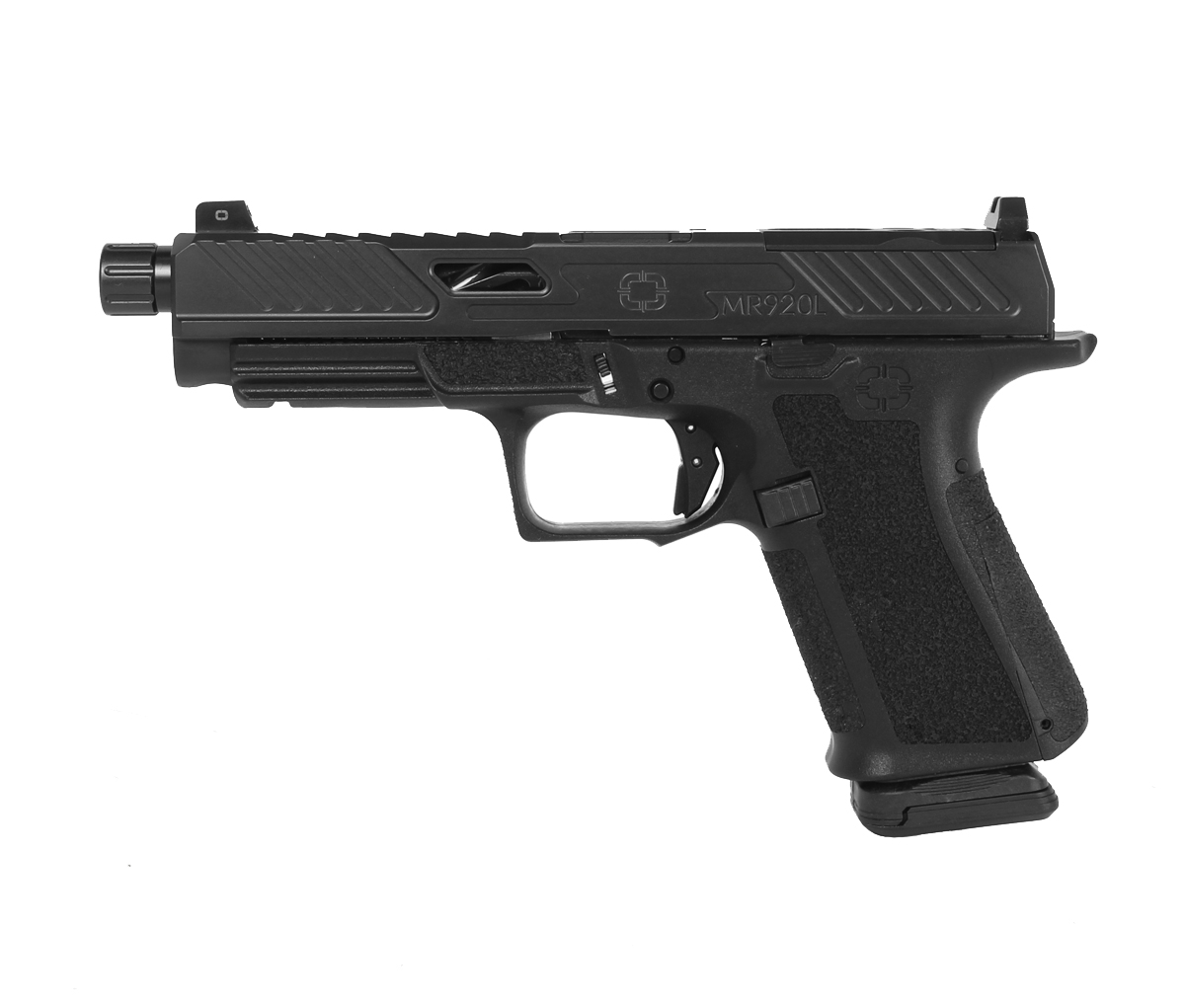 Shadow Systems MR920L Elite Longslide, DLC Spiral Threaded Barrel, 9mm ...