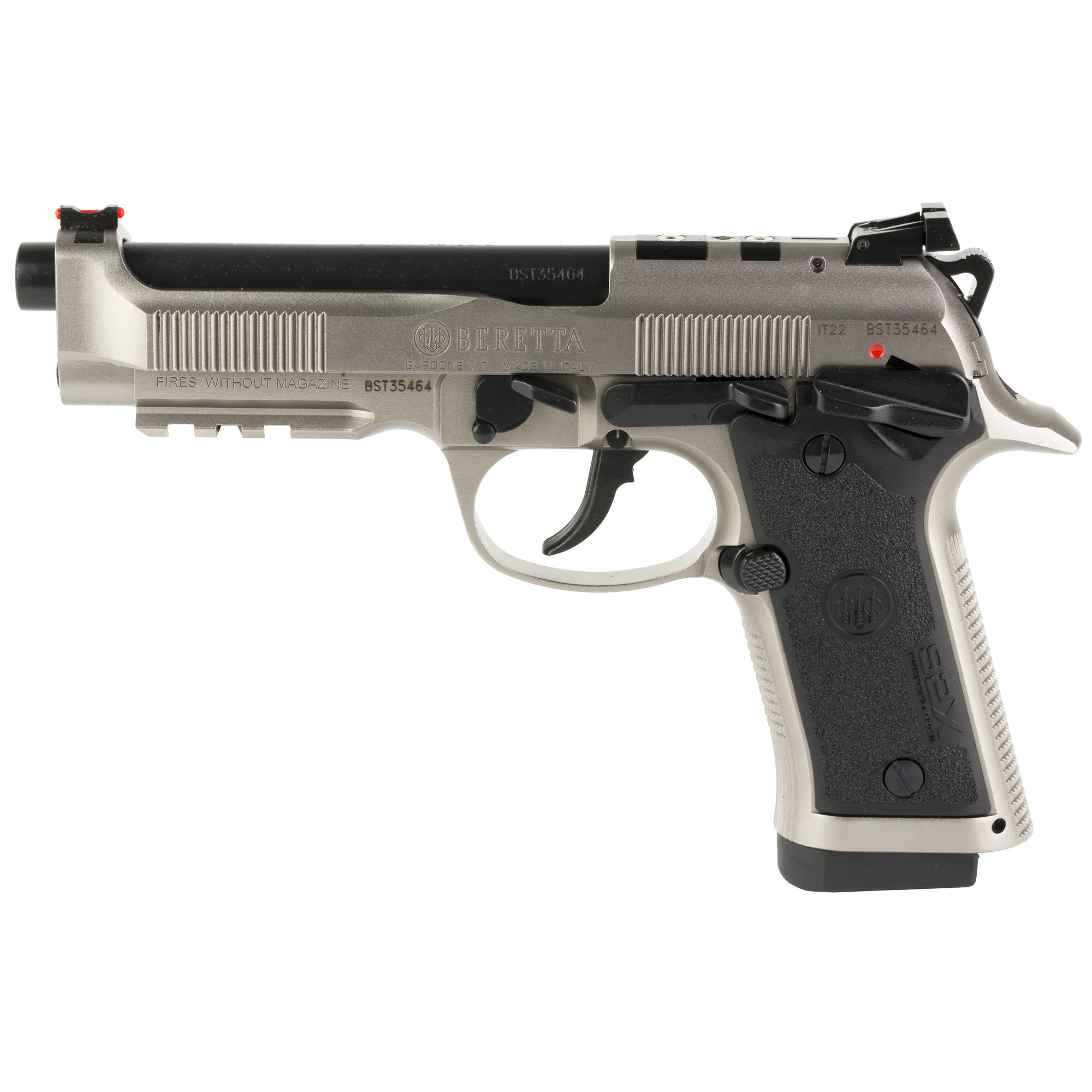 Beretta 92X Performance, Fixed Sights, 9mm Top Gun Supply