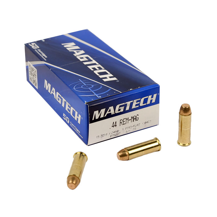 Magtech .44 Magnum 240 GR. SJSP - 50RD Magtech .44 Magnum 240 GR. SJSP - 50RD