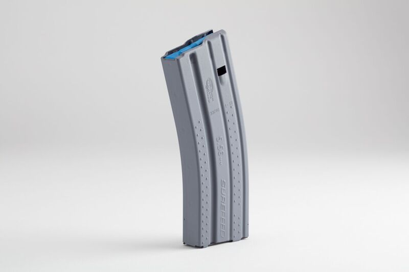 OKAY Industries Surefeed 30RD AR15 Magazine - GREY DFL - E2 OKAY Industries Surefeed 30RD AR15 Magazine - GREY DFL - E2