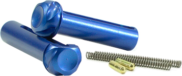 Timber Creek Outdoors Takedown Pin Set - AR15 - BLUE