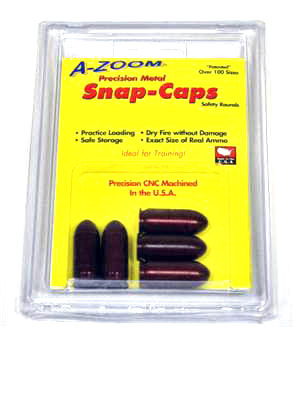 A-Zoom Snap Caps 5/PK - 9MM LUGER - Top Gun Supply