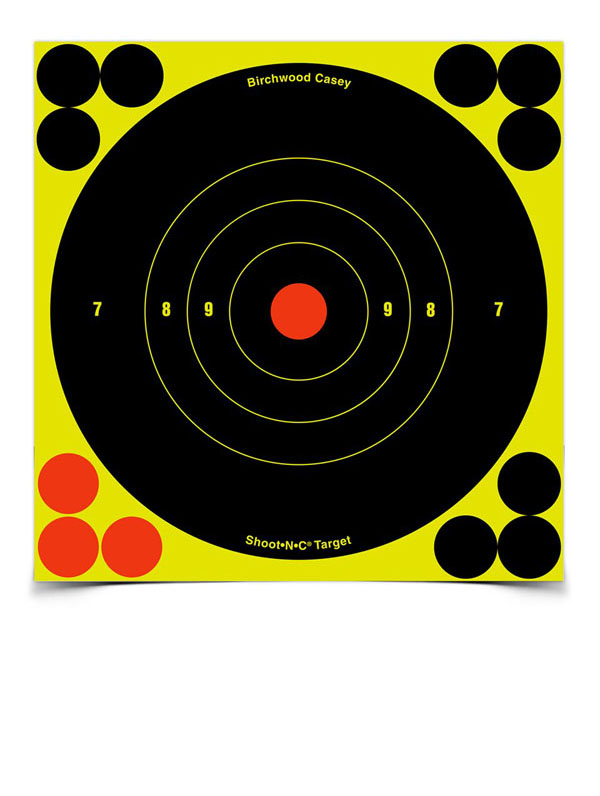 SHOOT-N-C Bull's Eye Targets - 5.5