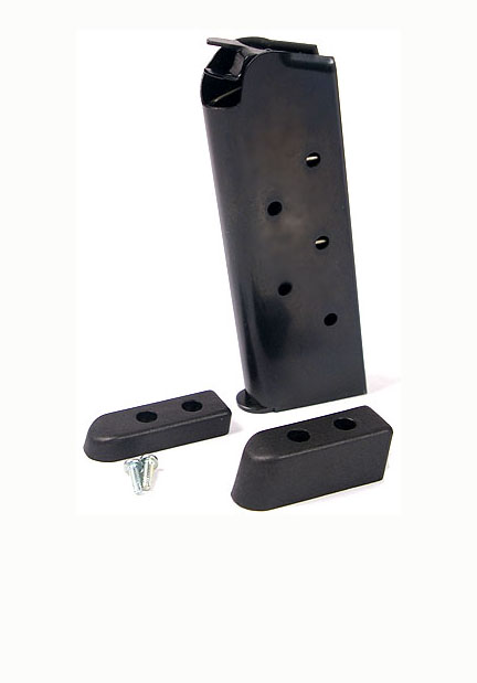 Check-Mate .45ACP, 6RD Compact, Bumper Pads - Officer's Size 1911 Magazine