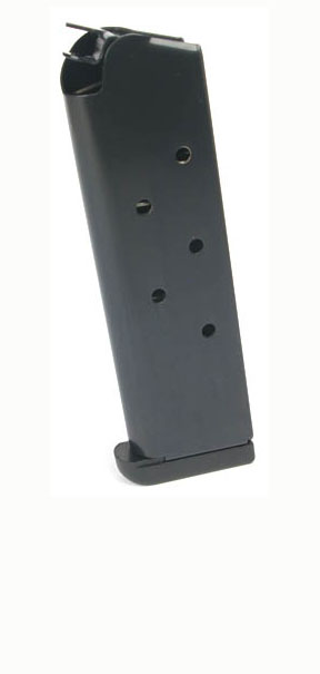 Check-Mate .45ACP, 7RD, Blue, Wadcutter, Removable Base - Full Size 1911 Magazine