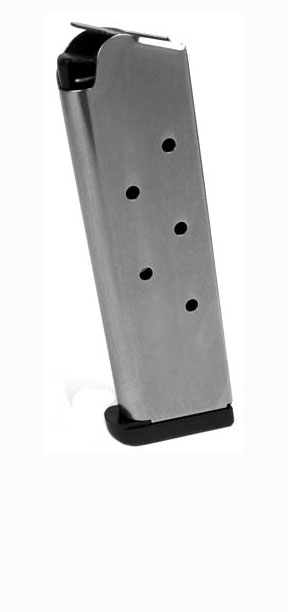 Check-Mate .45ACP, 7RD, SS, CMF, Removable Base - Full Size 1911 Magazine