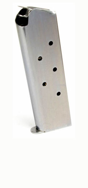 Check-Mate .45ACP, 7RD, SS, Wadcutter - Full Size 1911 Magazine