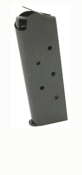 Check-Mate .45ACP, 7RD Compact, Blue - Officer's Size 1911 Magazine
