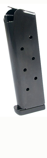 Check-Mate .45ACP, 8RD, Blue, CMF, Removable Base  - Full Size 1911 Magazine