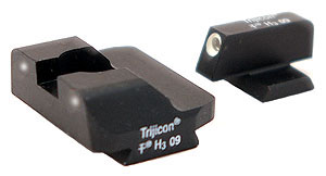 Ameriglo Tritium Night Sight Set - OPERATOR SERIES - FNP 45 - Yellow/Green