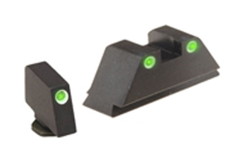 Ameriglo Tritium Night Sight Set - Suppressor Glock
