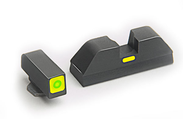 Ameriglo Tritium Night Sight Set - CAP - Glock 9mm, .40, .357, .45 G.A.P. - Green/Green