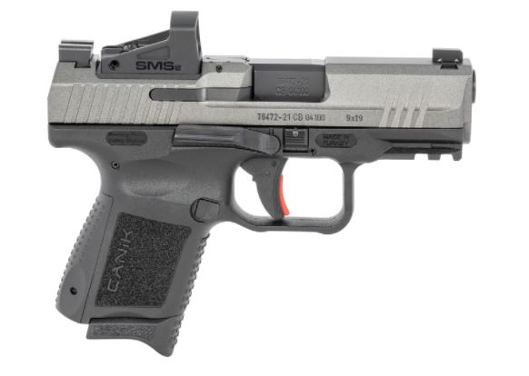 Canik TP9 Elite Sub-Compact - Tungsten Grey - 9mm w/Shield SMS2