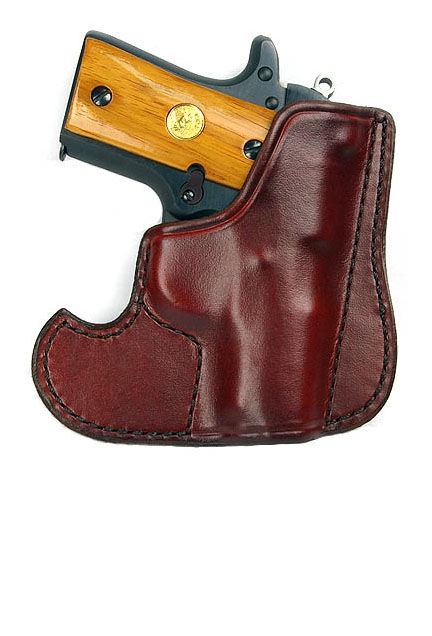 Don Hume 001 Pocket Holster, Brown, Colt Mustang
