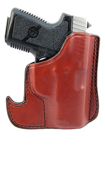 Don Hume 001 Pocket Holster, Brown - Small Revolver