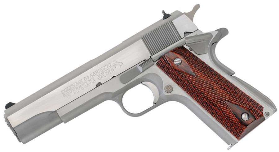 Colt Govt Model, .45ACP, SERIES 70 Reproduction, Stainless