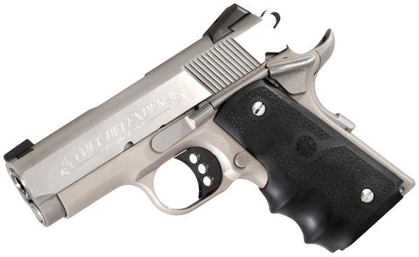 Colt Defender, Rubber Grips, SS/AL .45ACP