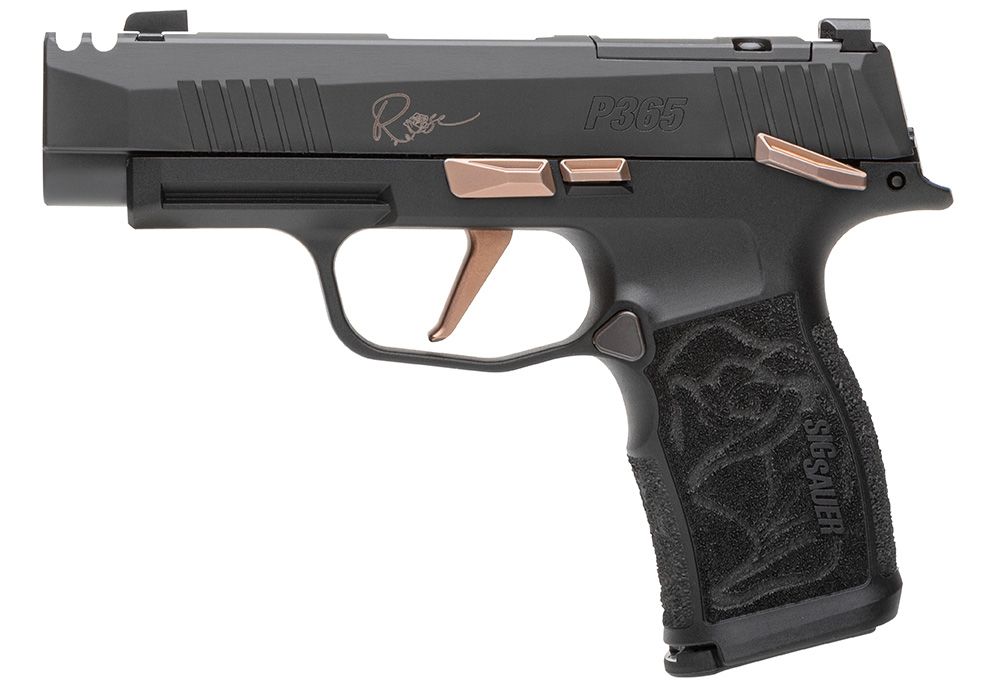 Sig Sauer P365xl Rose 9mm Night Sights Nitron Micro Compact Manual Safety Top Gun Supply 