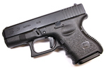 Glock 26 9mm, Night Sights - BLACK