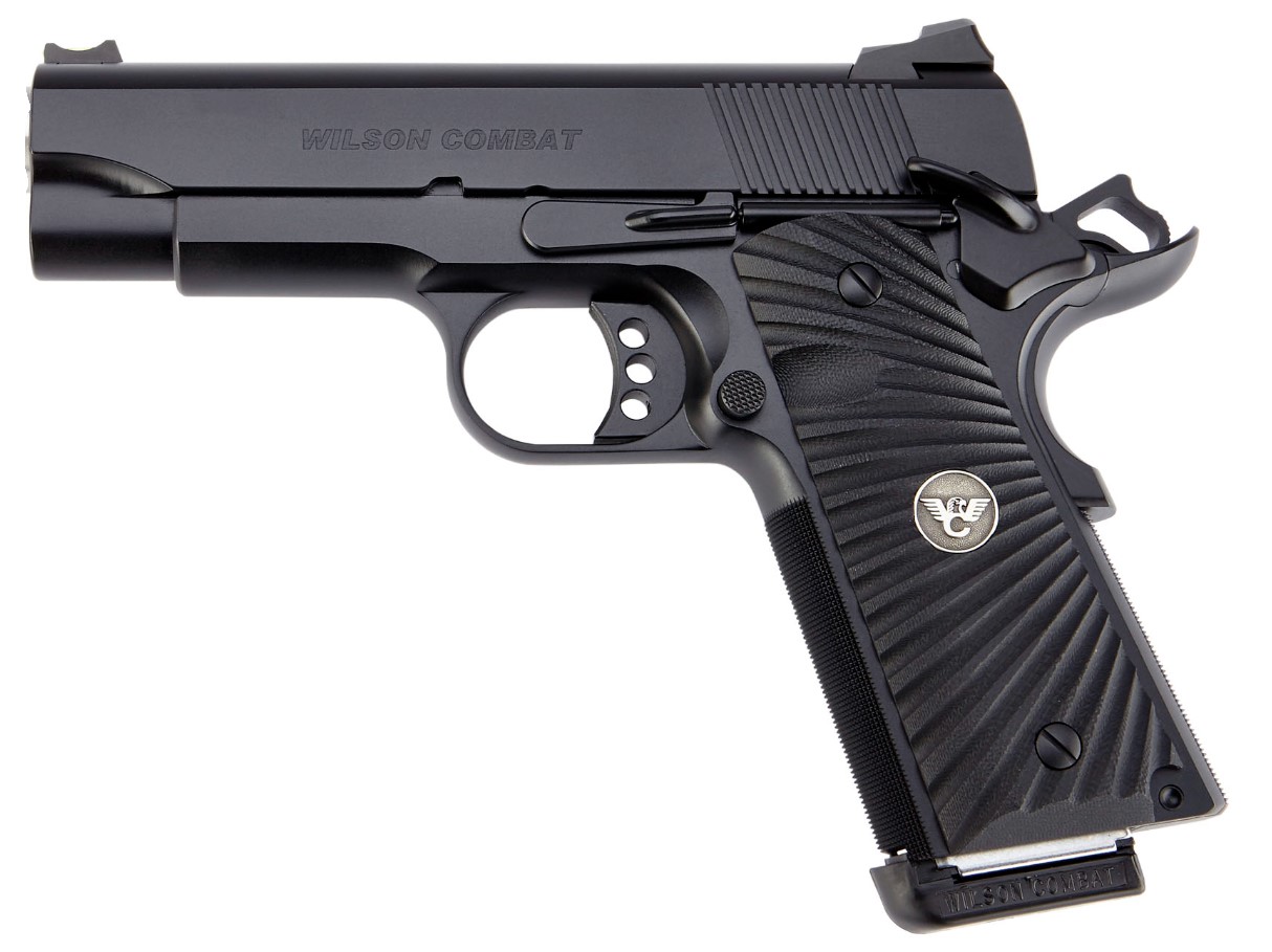Wilson Combat Professional .45ACP, G10 Grips, Black Top Gun Supply