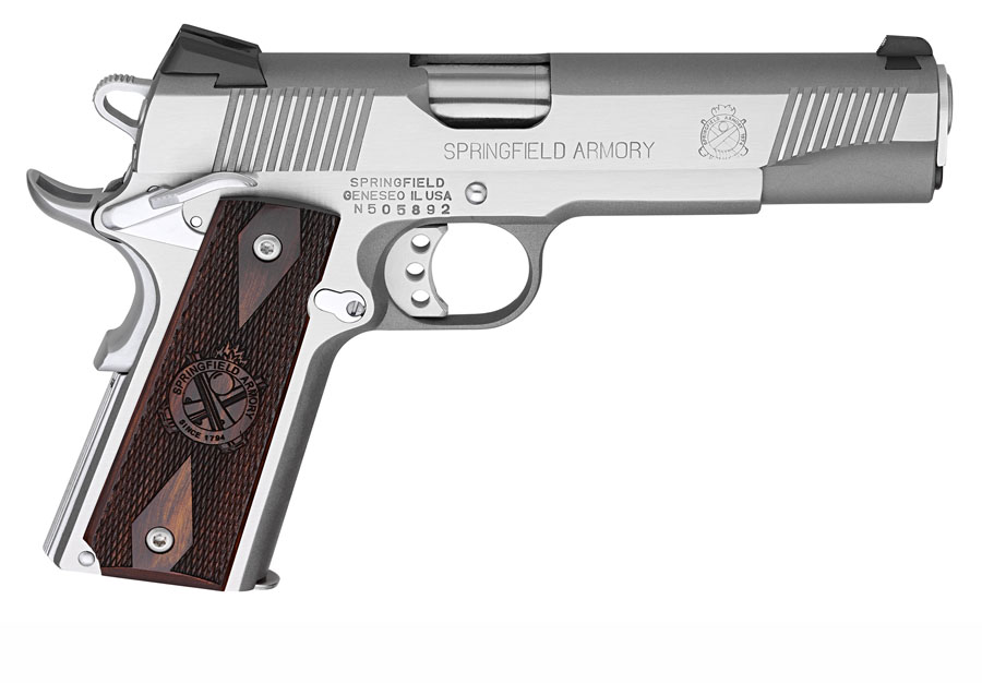 Springfield Armory Loaded Stainless 1911 .45ACP, 5