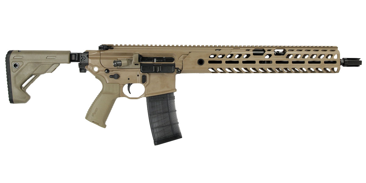 Sig Sauer MCX Virtus Patrol, .223, 5.56mm - FDE - Top Gun Supply