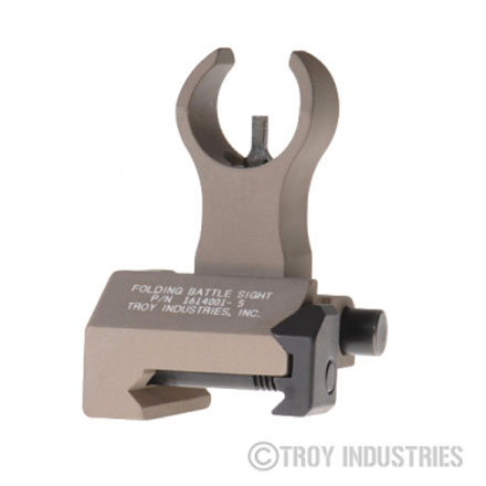 Troy Industries Front Folding Battle Sight - HK - FDE
