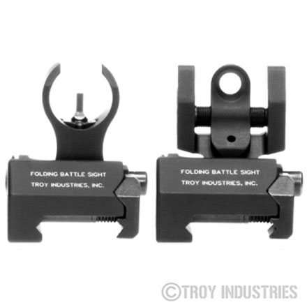 Troy Industries Micro Battle Sight Set - BLK