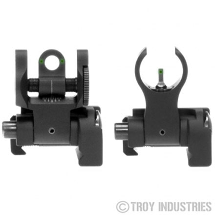 Troy Industries Micro Tritium Battle Sight Set - BLK
