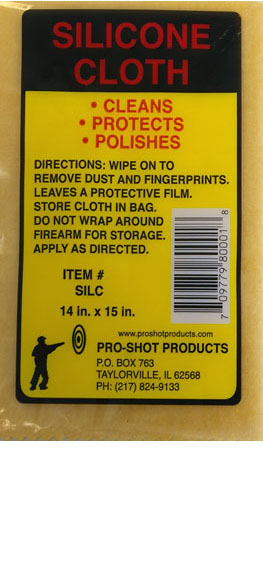 Pro-Shot Silicone Cleaning Cloth