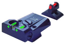 TTF Fiber Optic Sight Set - CZ 75 and CZ85