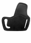 Gould & Goodrich Low Profile Belt Slide Holster 895, Right Hand, BLACK - UNIVERSAL MED AUTO/SM REVOLV