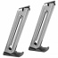 Ruger Mark IV 22/45 .22LR 10RD Magazine, Nickel - 2 Pack