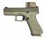 Glock 45 MOS , w/ Aimpoint Acro, 9mm Gen 5 - Debo Green