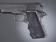 Hogue Rubber Finger Groove Grips 1911 OFFICER'S MODEL Hogue Rubber Finger Groove Grips 1911 OFFICER'S MODEL