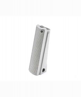 Wilson Combat Checkered Mainspring Housing, Govt/Comm, Flat - STAINLESS Wilson Combat Checkered Mainspring Housing, Govt/Comm, Flat - STAINLESS