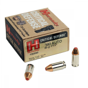 Hornady Critical Defense .380 90 GR. FTX HP - 25RD Hornady Critical Defense .380 90 GR. FTX HP - 25RD