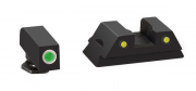 Ameriglo Tritium Night Sight Set - OPERATOR - For Glock 42/43 - Green/Yellow Ameriglo Tritium Night Sight Set - OPERATOR - For Glock 42/43 - Green/Yellow