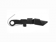 Glock Slide Stop Lever w/Spring - ALL MODELS EXCEPT G17 (2-Pin)/36/37 EXTENDED Glock Slide Stop Lever w/Spring - ALL MODELS EXCEPT G17 (2-Pin)/36/37 EXTENDED