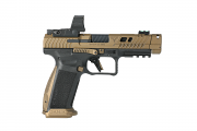 Canik TTI Combat w/ MO3 Optic - Burnt Bronze - 9mm Canik TTI Combat w/ MO3 Optic - Burnt Bronze - 9mm